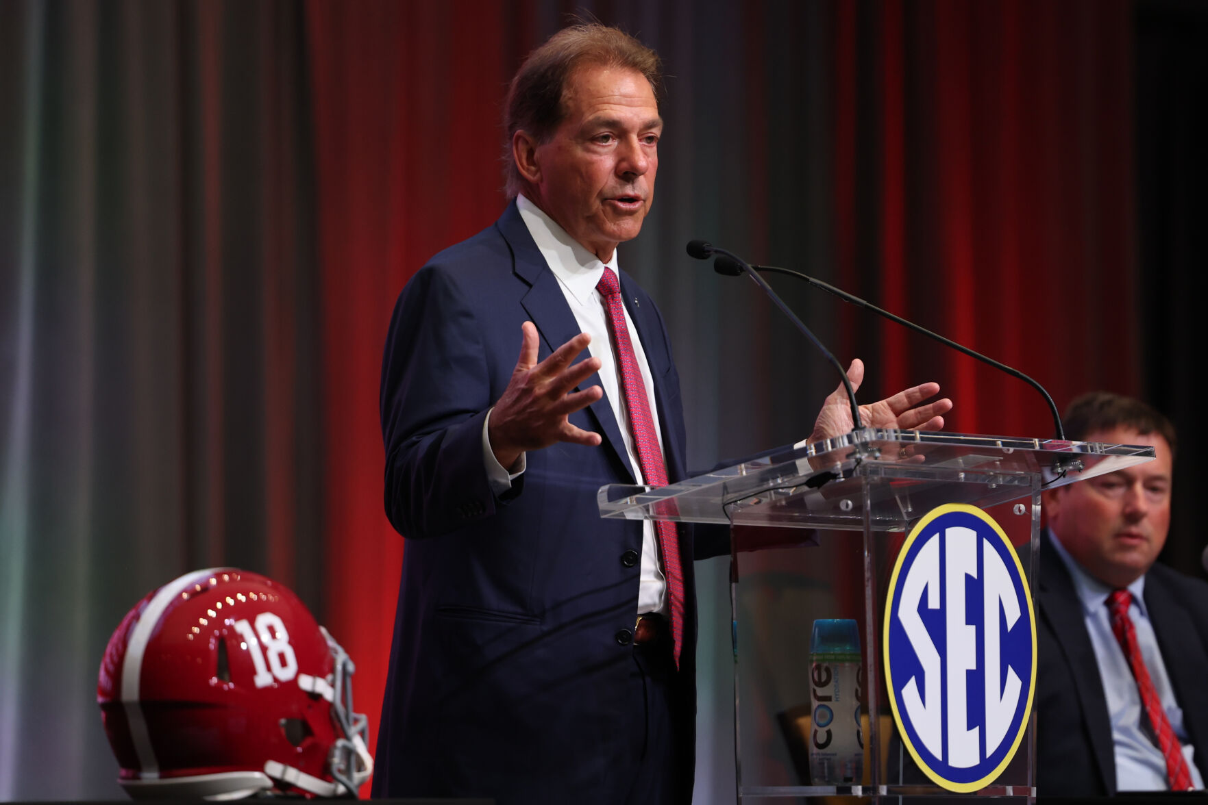 Alabama talks 2022 season at SEC Media Days